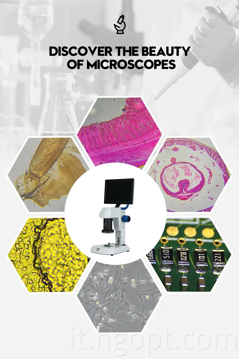 New Arrival Sdm Digital Microscope With Lcd Screen